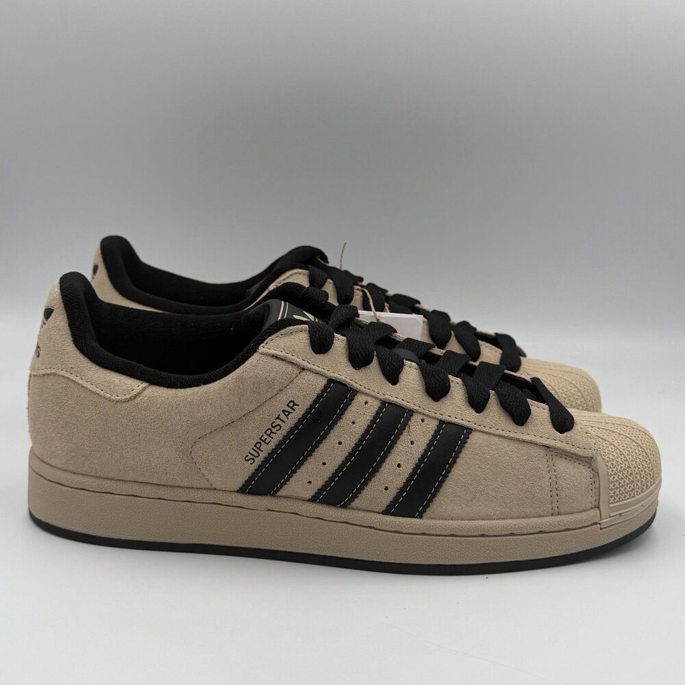ADIDAS SUPERSTAR II Stone Core Stone Sneakers Men's Size 10 IH9320 New